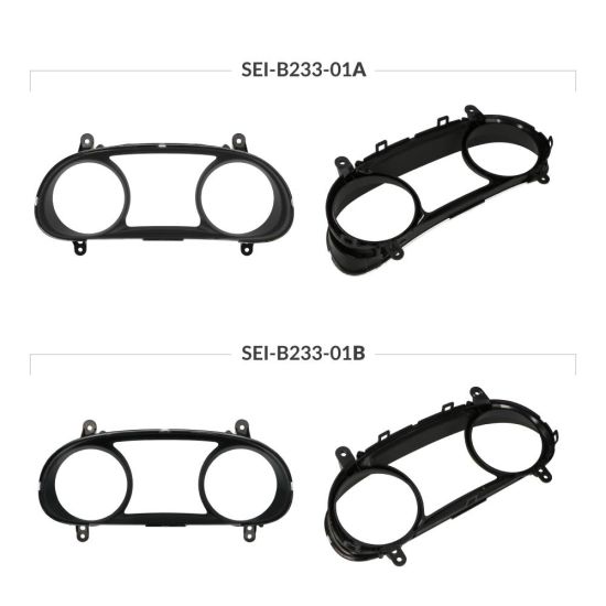 Fiat Viaggio and Ottimo dashboards bezel versions comparison