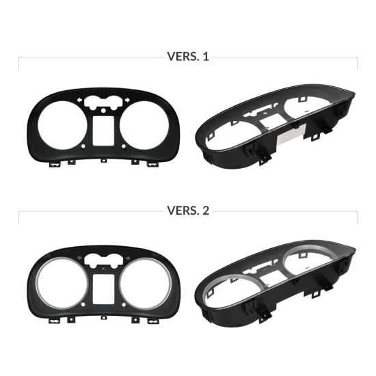 VW Golf, Bora, Jetta insturment cluster lens versions comparison