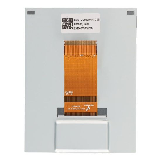 COG-VLUK7016-203 5" TFT LCD display, rear side