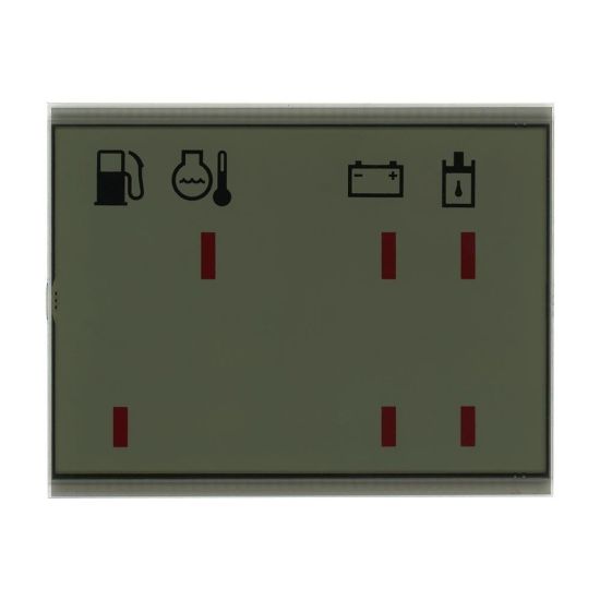 Left side LCD screen for FENDT Series 400, 700, 800, 900 Vario, Farmer 400 Vario and Xylon dashboards