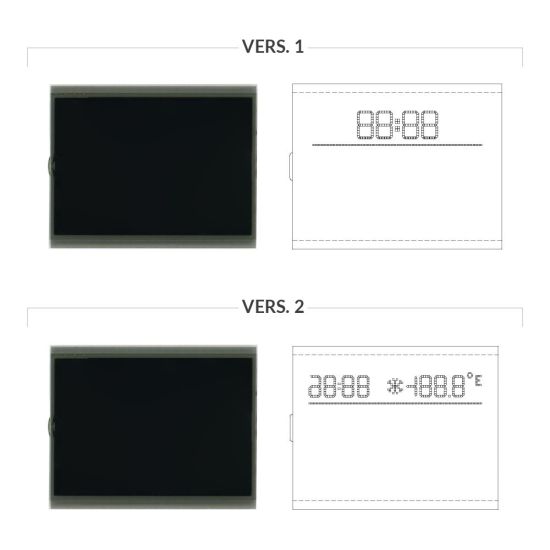 Confronto versioni display lowline contachilometri Volkswagen e Skoda