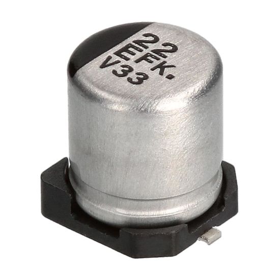 SMD capacitor 25V 22uF 105°C