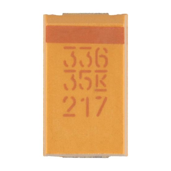 Condensatore SMD al tantalio 33uF 35V 125°