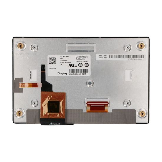 Rear side of the LCD display LA070WV7(SL)(04)