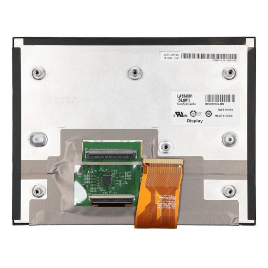 Rear side of the LCD display LA084X01(SL)(01)
