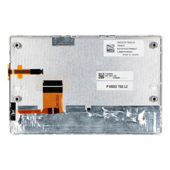 LAM0703554C 7" TFT LCD display with touchscreen digitizer, back side