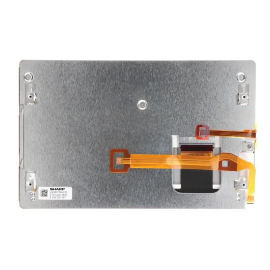 Sharp LQ080Y5DW30 8" TFT LCD display with touchscreen digitizer, back side