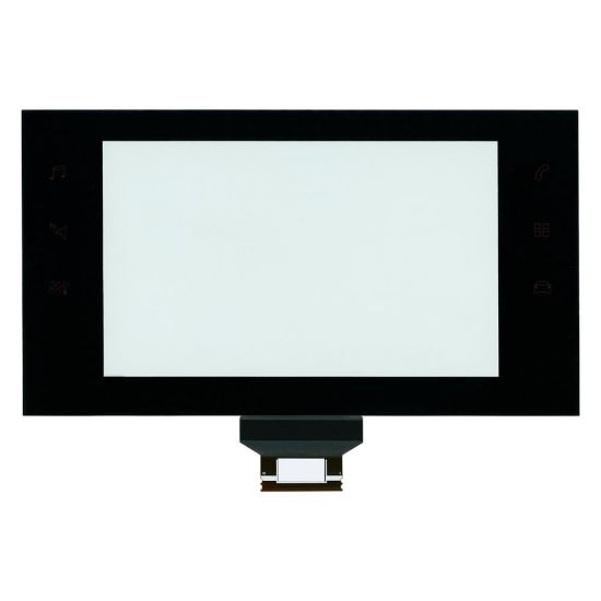 Touch screen for middle display of Citroën C3, C3 Aircross, C4 Cactus, Opel - Vauxhall Corsa and Peugeot 308 - icons off