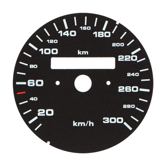 Fondino tachimetro contachilometri Porsche 911 964 Carrera 2, 964 Carrera 4, 964 Turbo 3.3 e 993 Carrera 2, 993 Carrera 2 S, 993 Carrera 4, 993 Carrera 4 S, 993 Targa Turbo S, 993 Turbo, 993 Turbo Cabriolet 3.6 - 300 km/h