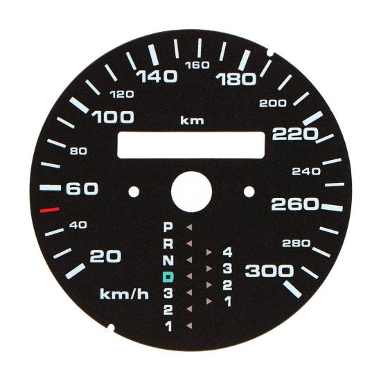 Porsche 911 964 Carrera 2 and 993 Carrera 2, Carrera 2 S and Targa speedometer dial disc