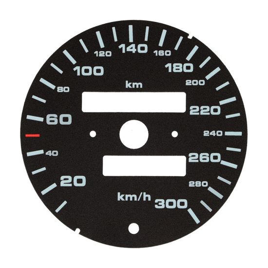 Porsche 993 964 speedometer dial for mph kmh conversion