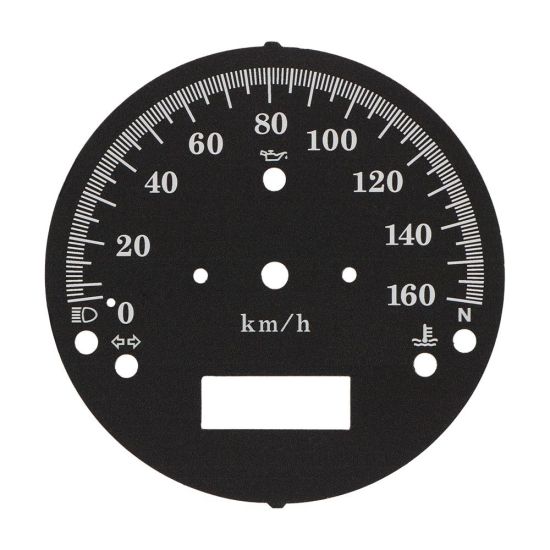 Honda Shadow 750 Black Widow VT750DC speedometer dial disc