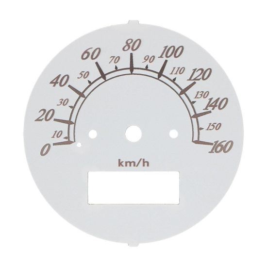 Gauge face overlay for Honda VT750C - VT750C2 km/h instrument panels