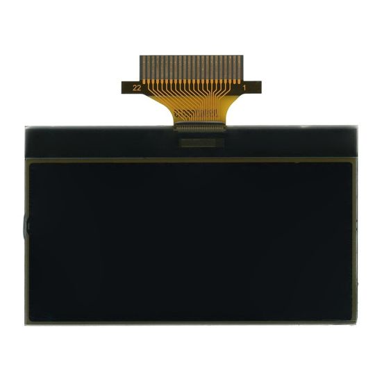 "Comfort" type negative LCD display for Citroën, Fiat, Ford, Opel, Peugeot, Vauxhall and RAM dashboards