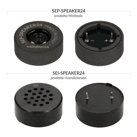 Confronto versioni cicalino 0,15W, 32ohm per tachimetri