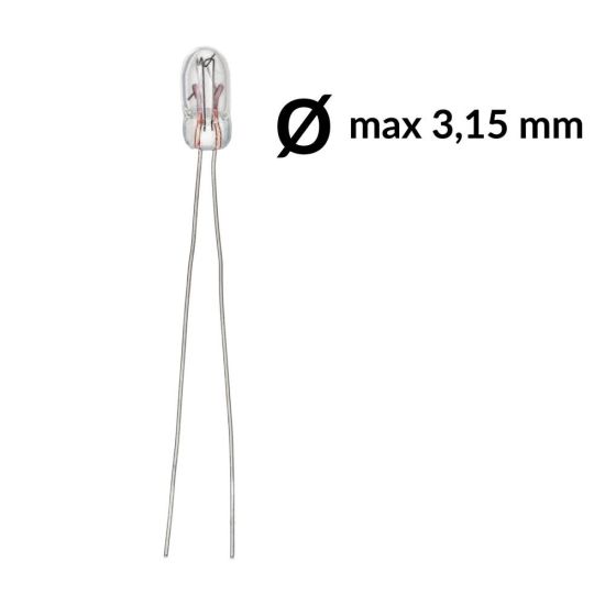T1 24mA 28V Mini - Micro lampadina ad incandescenza