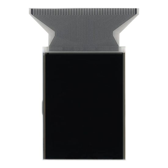 LCD screen for Volkswagen Golf VI, Polo, Passat, Scirocco, T5 and Skoda Yeti instrument panels / on-board computers (miles version and Bluetooth icon), front side