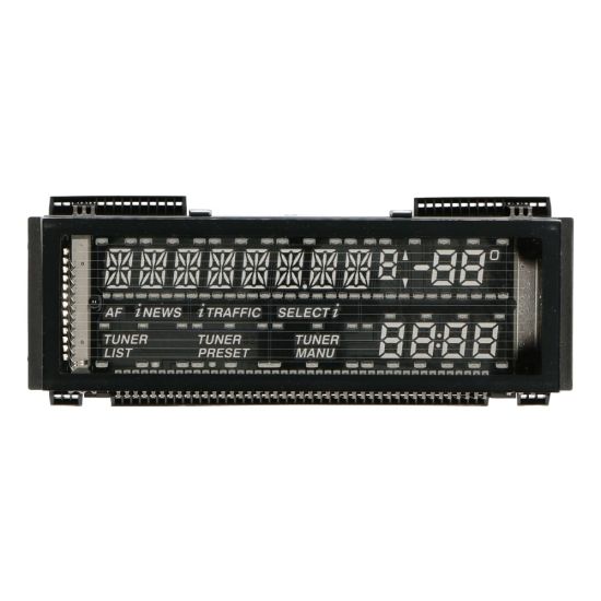 Renault Scenic instrument cluster right side LCD display, front side