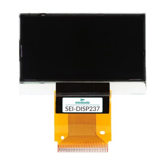 Central LCD screen for Mercedes CLK W208, E-Class W210 and G-Class W463 speedometers - front side
