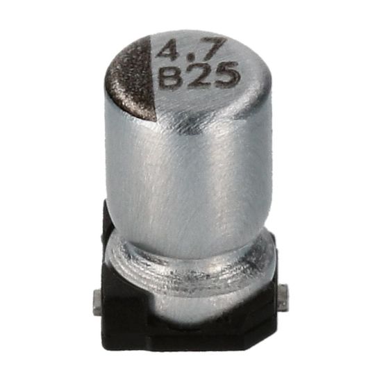 SMD capacitor 25V 4,7uF 105°C