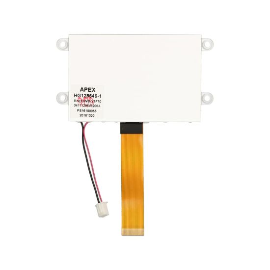 Apex HG128646-1 BNHDWB-V1F70 LCD display, back side