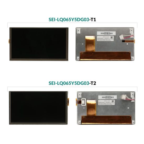 Sharp LQ065Y5DG03 6,5" TFT screen with touchscreen digitizer