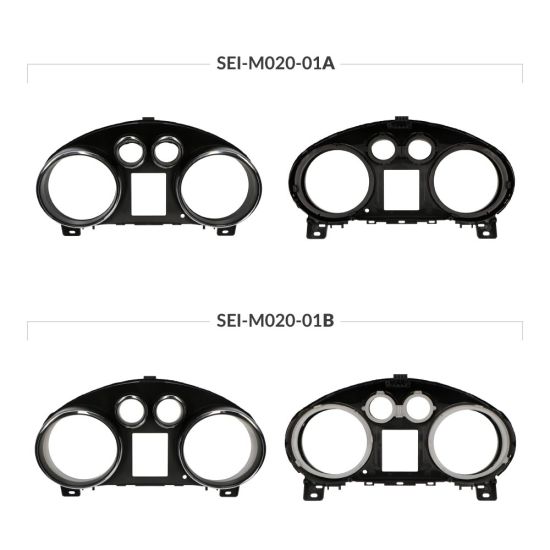 Buick, Chevrolet, Holden, Opel e Vauxhall speedometer lens versions comparison