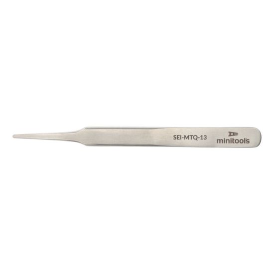 MTQ-13 Tweezers with rounded tips (118x10x9,5mm)