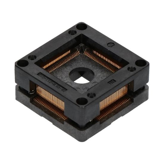 112 pin TQFP112 socket, with a pin pitch of 0,65mm