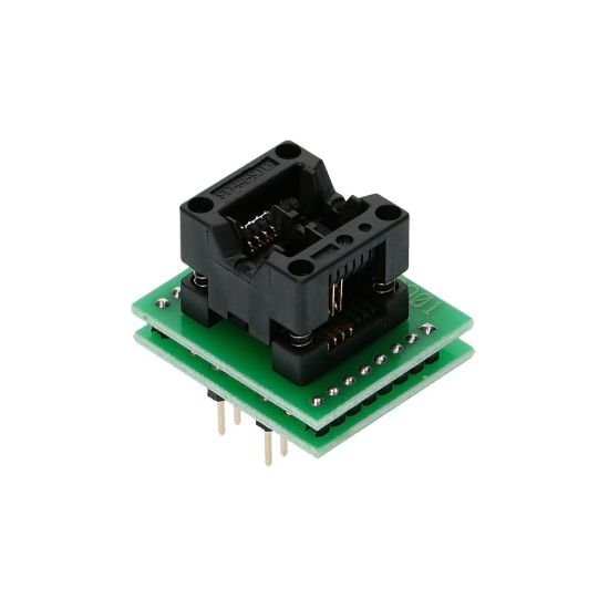 Adapter socket from SOP8 SOCKET to DIL8 PIN  