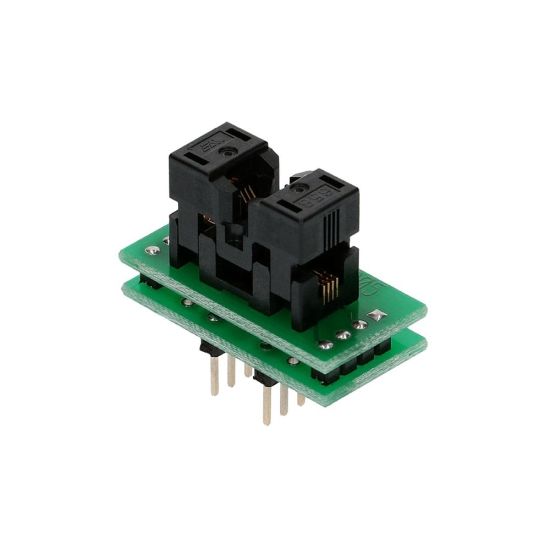 Adapter socket from MSOP8 SOCKET to DIL8 PIN  