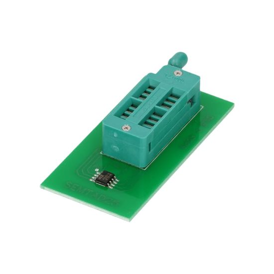 Adapter socket from DIL8 SOCKET to SOP8-IN-CLIP  