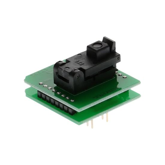 Adapter socket from SOT23-5/6 SOCKET to DIL8 PIN