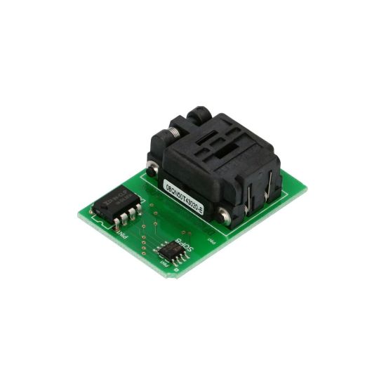 Adapter socket from DFN8 SOCKET to SOP8/DIL8 IN-CLIP  