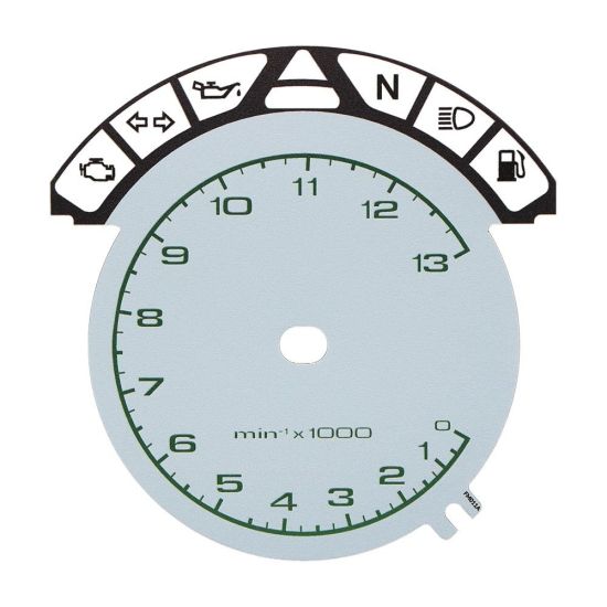 Fondino tachimetro Ducati 999 e 749 - retroilluminazione spenta