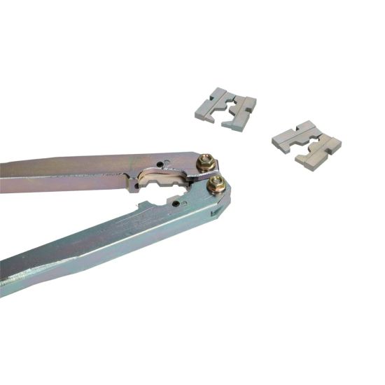Crimper for instrument cluster and tachograph sleeves