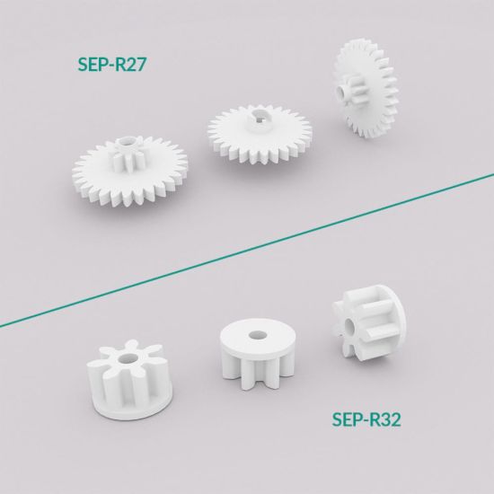 Set of two SEP-R27 and SEP-R32 gears for Audi / Mercedes / Nissan / Opel / Rover / Seat / Skoda / Volkswagen instrument cluster stepper motors