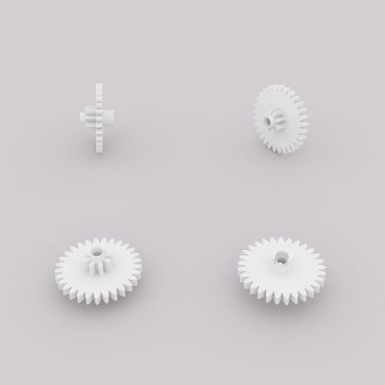 Ingranaggio (29 denti esterni - 8 interni) per motorini contachilometri Audi, Mercedes, Nissan, Opel, Rover, Seat, Skoda e Volkswagen