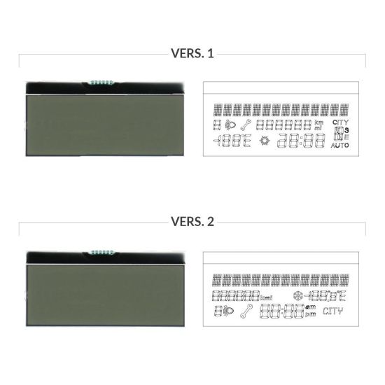 Confronto Display LCD per contachilometri Fiat Stilo