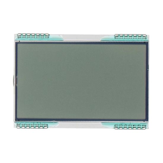 Replacement LCD display for Landini and Massey Ferguson tractor instrument clusters, front view