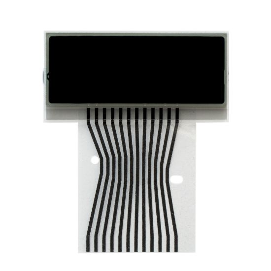 Left side LCD display (external temperature) for repairing Mercedes C-Class, E-Class, CLK and SLK instrument clusters