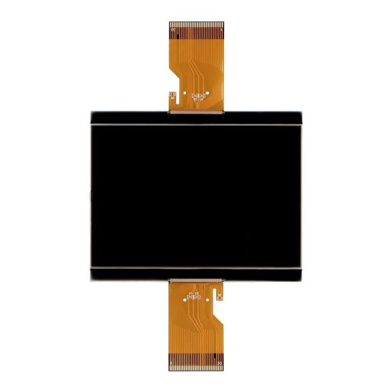 Display LCD con FPC per la riparazione del contachilometri di: Daf CF, LF, XF (2002-2013) e Temsa MD7  Plus (fino al 2020) e MD9 (fino al 2020)