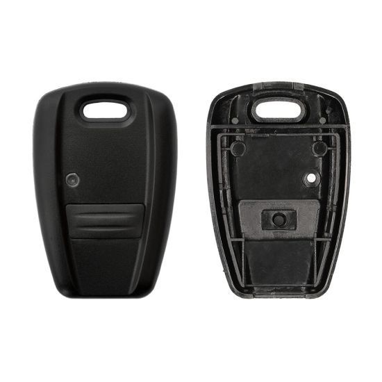 Black key fob shell for Fiat