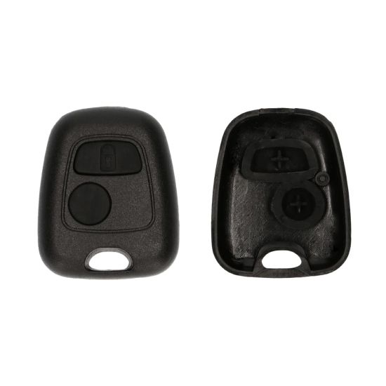 Key shell case for Peugeot and Citroën keys