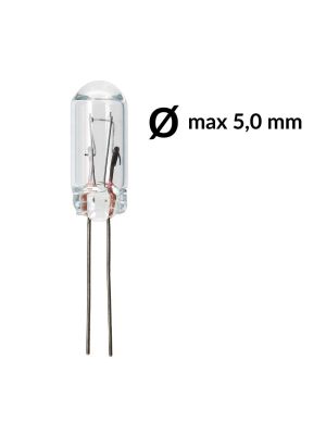 Micro mini lampadina ad incandescenza T4,9 1,1W 24V