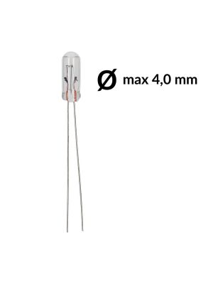Micro mini lampadina ad incandescenza T4 70mA 24V