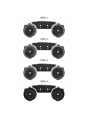 Kit di fondini per contachiliometri Lancia Ypsilon 846 (modelli post restyling)
