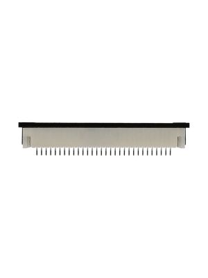 Lato anteriore connettore ZIF per FPC e FFC 30 contatti sotto - passo 1mm