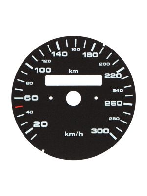 Fondino tachimetro contachilometri Porsche 911 964 Carrera 2, 964 Carrera 4, 964 Turbo 3.3 e 993 Carrera 2, 993 Carrera 2 S, 993 Carrera 4, 993 Carrera 4 S, 993 Targa Turbo S, 993 Turbo, 993 Turbo Cabriolet 3.6 - 300 km/h