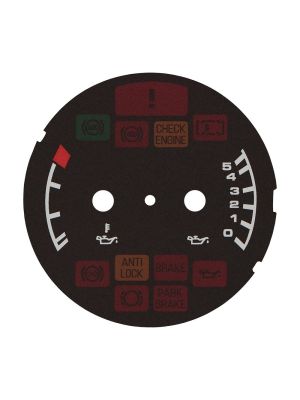 Fondino temperatura e pressione olio quadro strumenti Porsche 911 993 (versioni USA) - icone spente